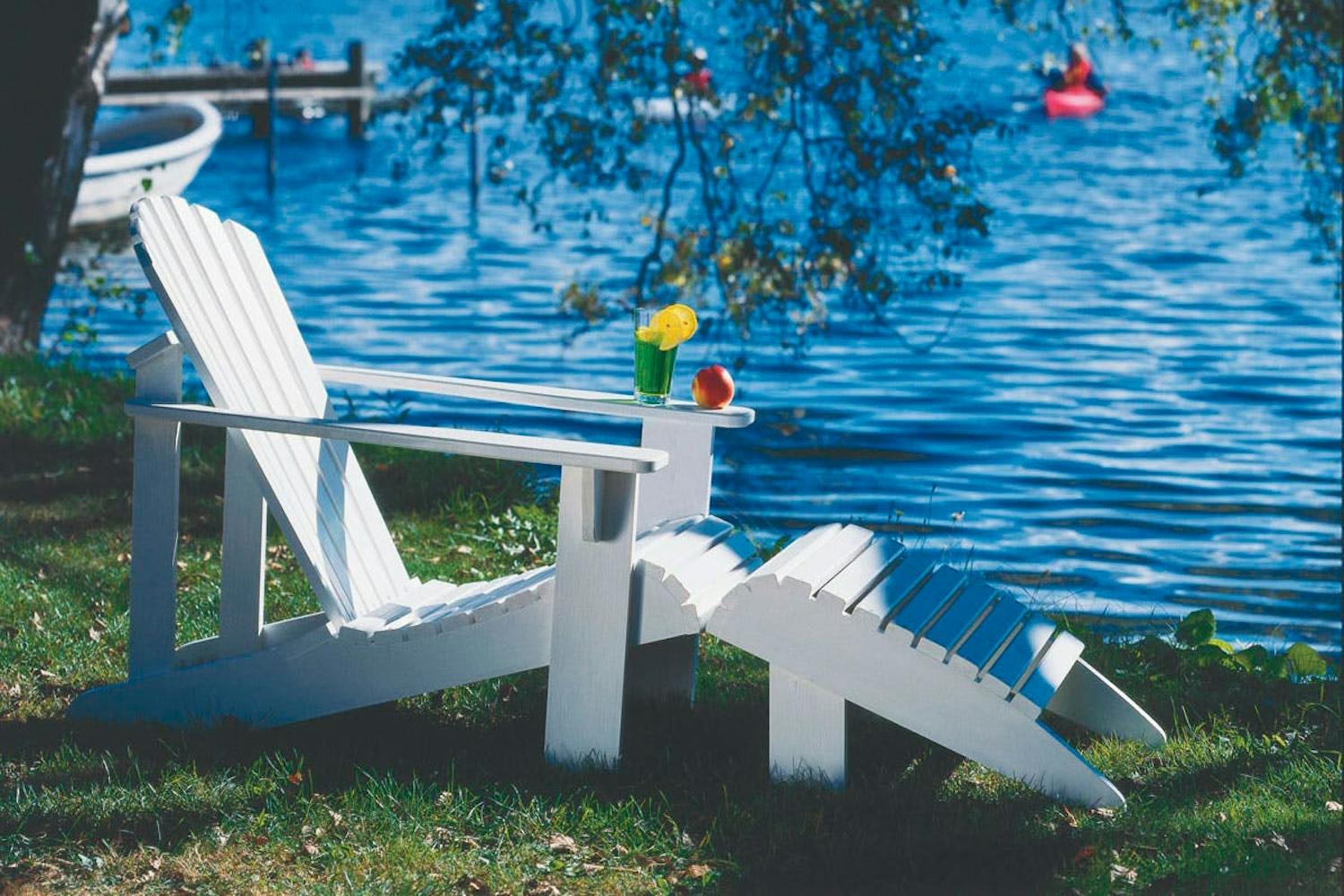 Rakenna amerikkalainen Adirondack-tuoli Rakenna amerikkalainen Adirondack-tuoli